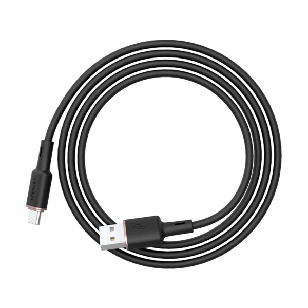 Acefast USB kabelis - USB Type-C 1,2 m, 3A baltas (C2-04 white) - Image 3