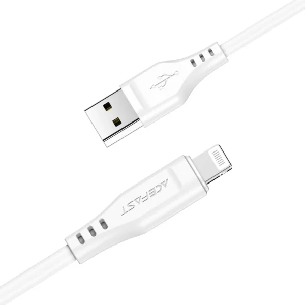 Acefast kabelis MFI USB - Lightning 1,2 m, 2,4A juodas (C3-02 black) - Image 3