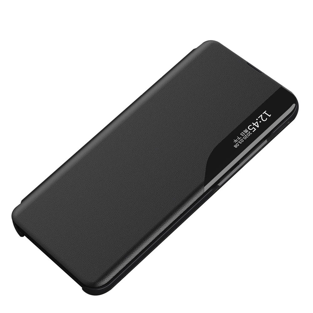 Eco Leather View Case elegantiškas dėklas su atverčiamu dangteliu ir stovėjimo funkcija Xiaomi Redmi Note 11 Pro+ 5G (China) / 11 Pro 5G (China) / Mi11i HyperCharge / Poco X4 NFC 5G juodas - Image 2