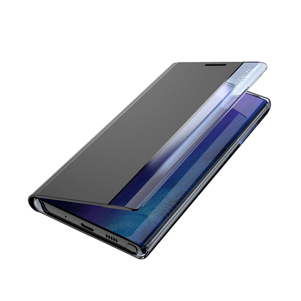 New Sleep Case dėklas su atverčiamu stovėjimo dangteliu Poco M4 Pro 5G juodas - Image 2