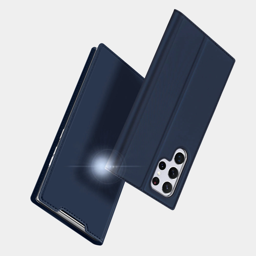 Dux Ducis Skin Pro kabura dėklas Samsung Galaxy S22 Ultra auksinis - Image 16