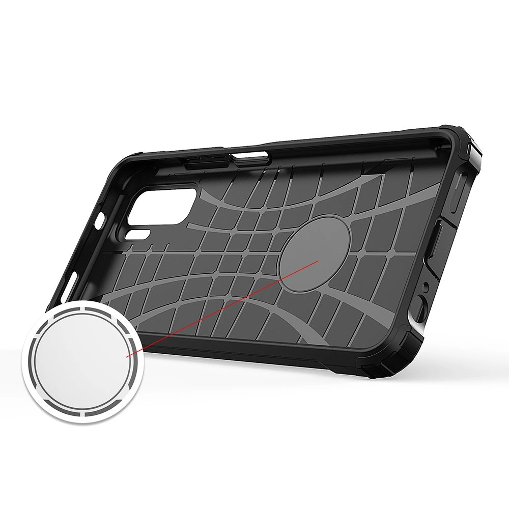 Hybrid Armor tvirtas hibridinis dėklas Xiaomi Redmi Note 11T 5G / Redmi Note 11S 5G / Poco M4 Pro 5G mėlynas - Image 6