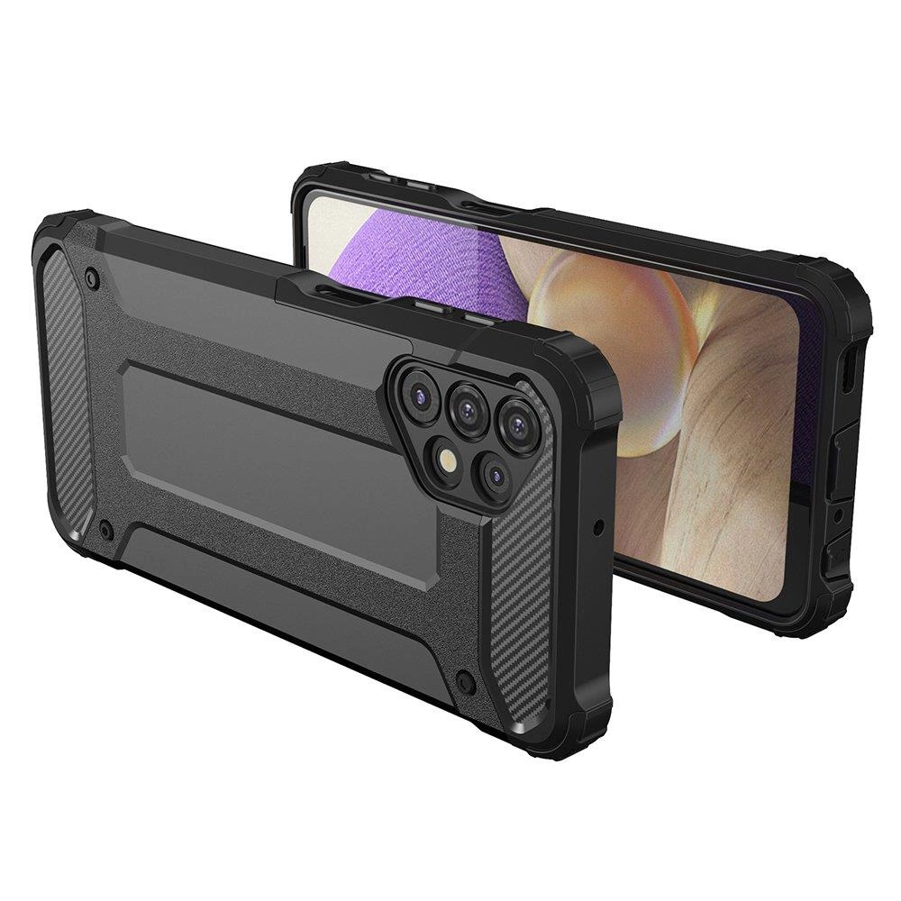 Hybrid Armor tvirtas hibridinis dėklas Samsung Galaxy A73 juodas - Image 3