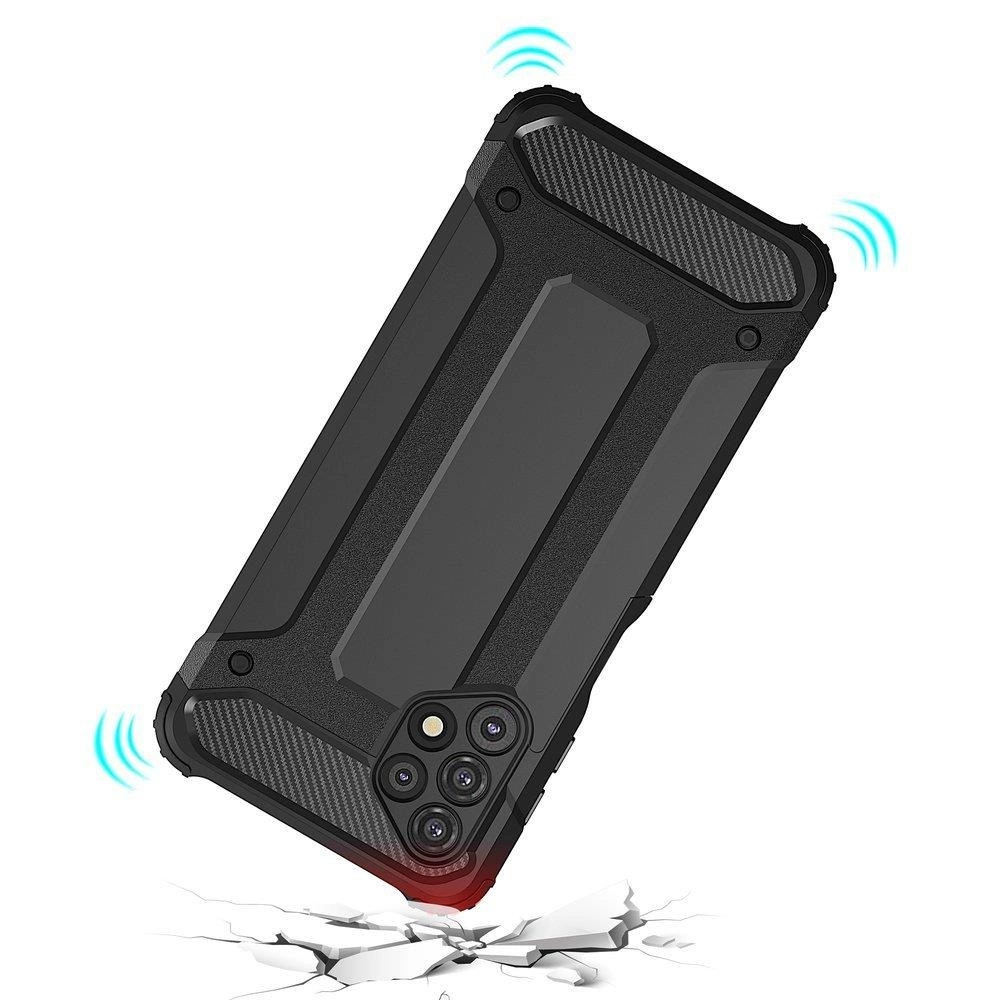 Hybrid Armor tvirtas hibridinis dėklas Samsung Galaxy A73 juodas - Image 8