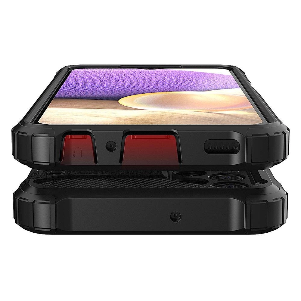 Hybrid Armor tvirtas hibridinis dėklas Samsung Galaxy A73 juodas - Image 9
