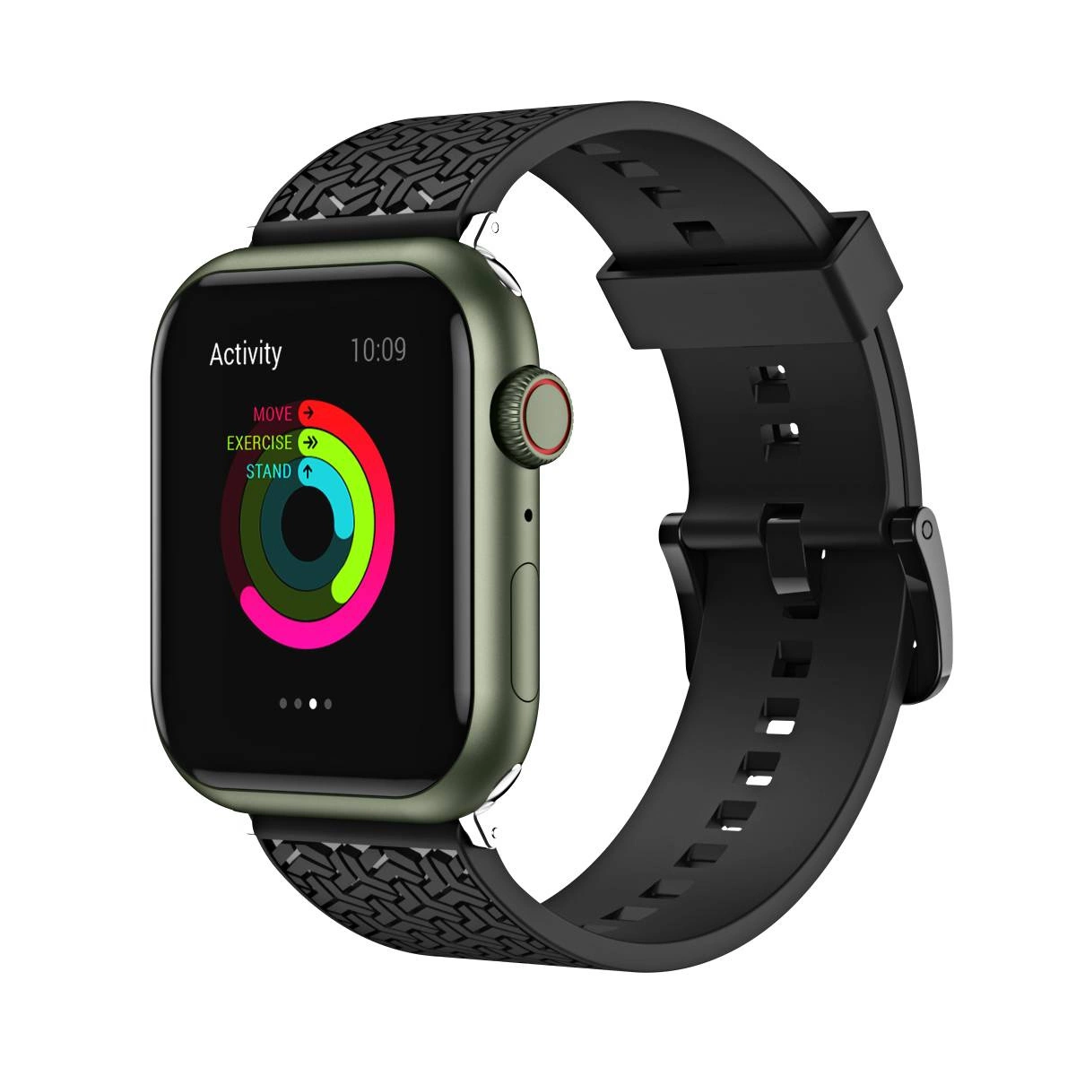 Laikrodžio dirželis Y Apple Watch 42/44/45 mm juodas - Image 4