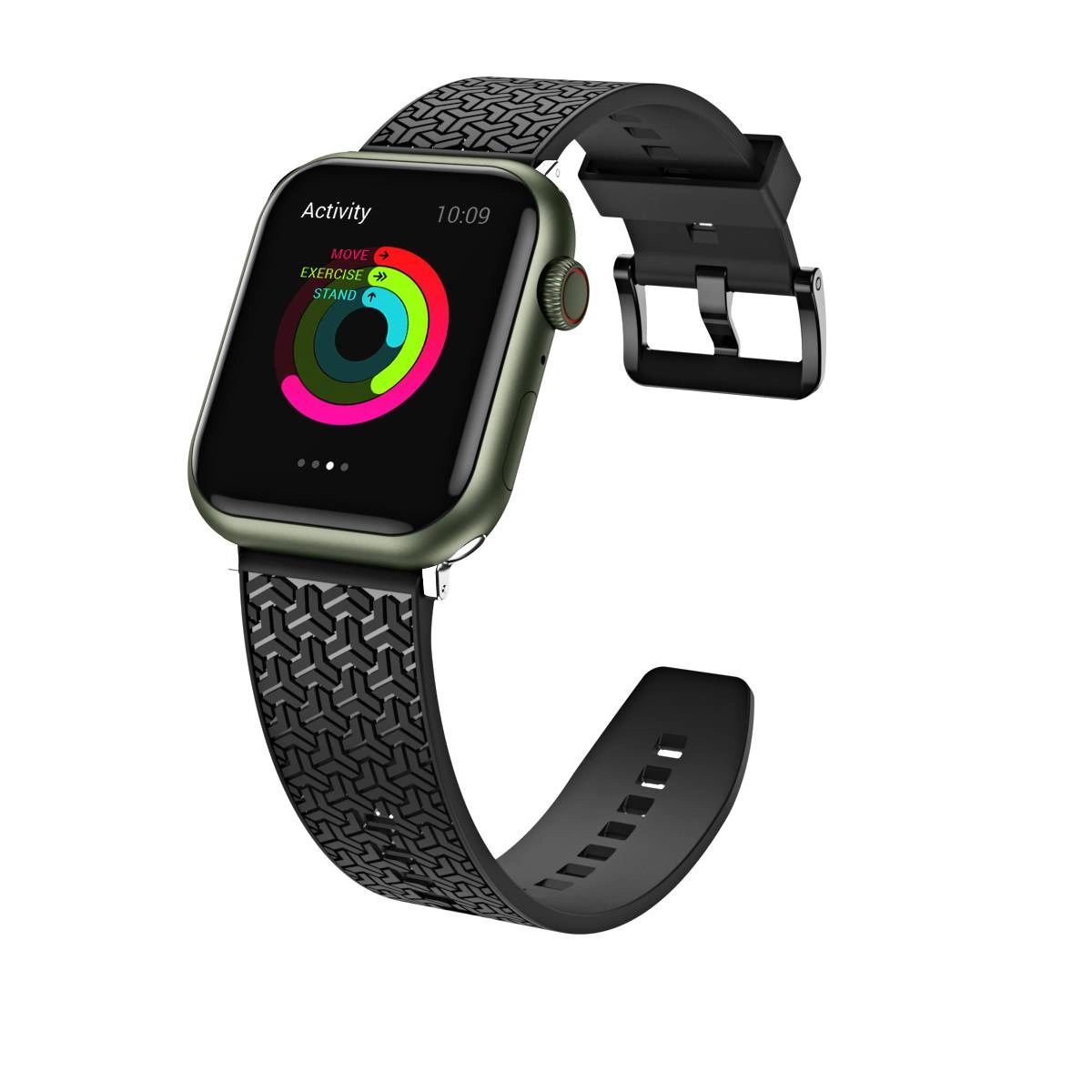 Laikrodžio dirželis Y Apple Watch 42/44/45 mm juodas - Image 5