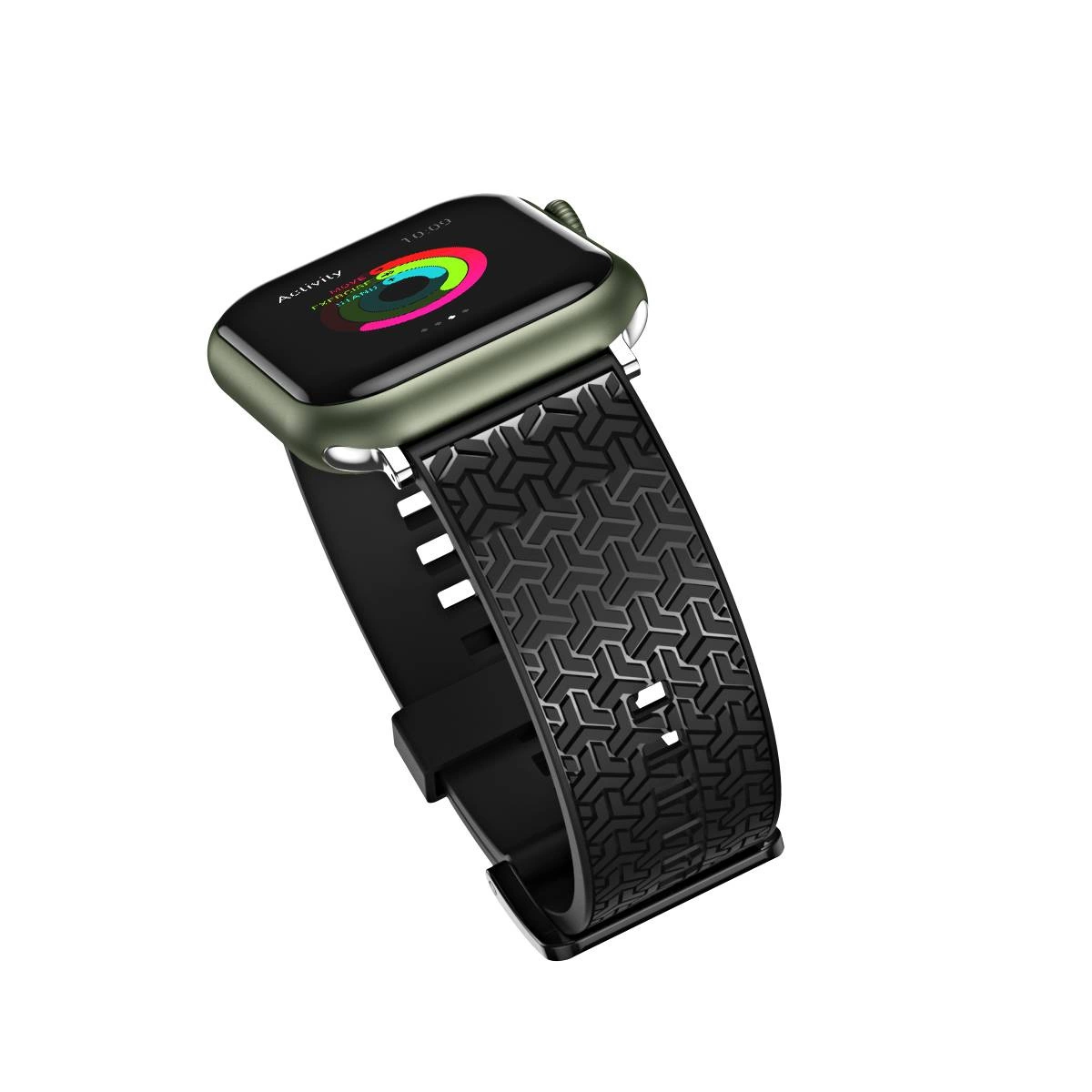 Laikrodžio dirželis Y Apple Watch 42/44/45 mm juodas - Image 6