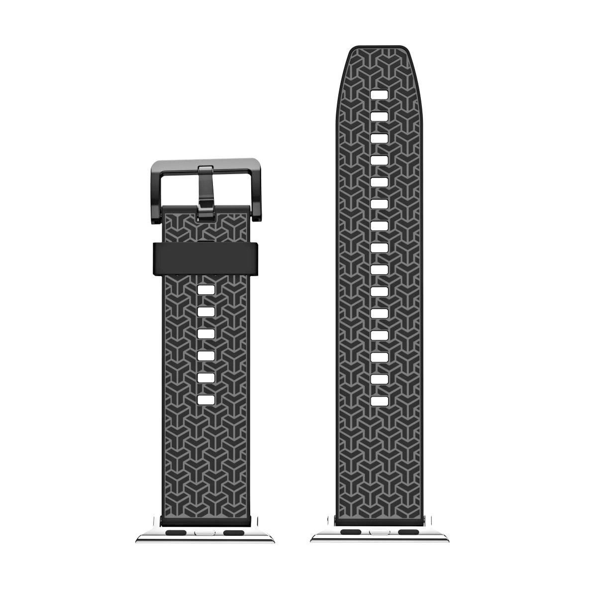 Laikrodžio dirželis Y Apple Watch 42/44/45 mm juodas - Image 7