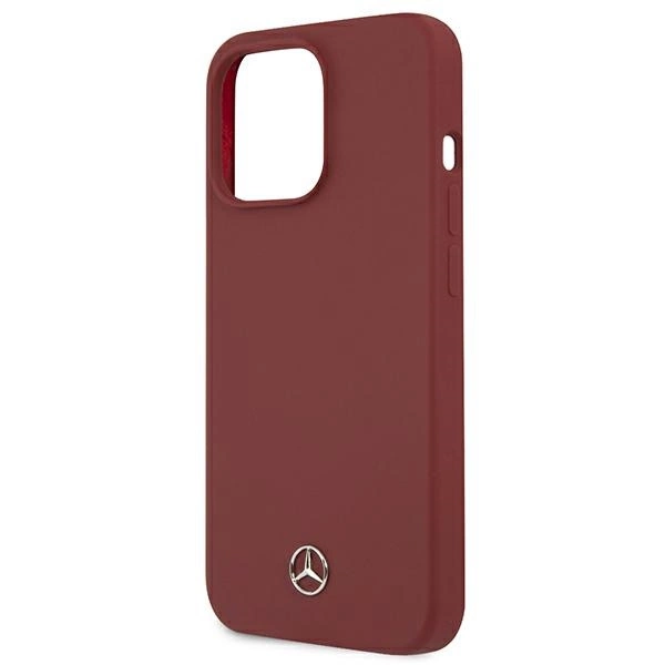 Mercedes MEHCP13LSILRE iPhone 13 Pro / 13 6,1" raudonas / red kietas dėklas Silicone Line - Image 6