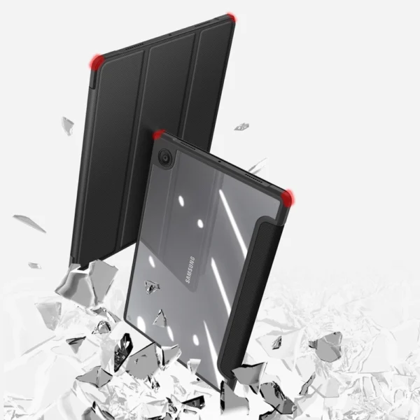 Dux Ducis Toby tvirtas flip išmanus dėklas Samsung Galaxy Tab A8 10.5'' 2021 juodas - Image 9