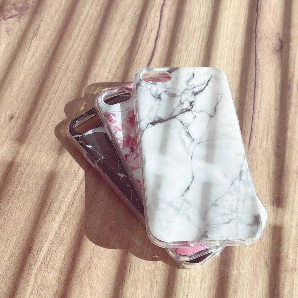 Wozinsky Marble TPU dėklas gelinis marmurinės tekstūros Samsung Galaxy S22 Ultra juodas - Image 6