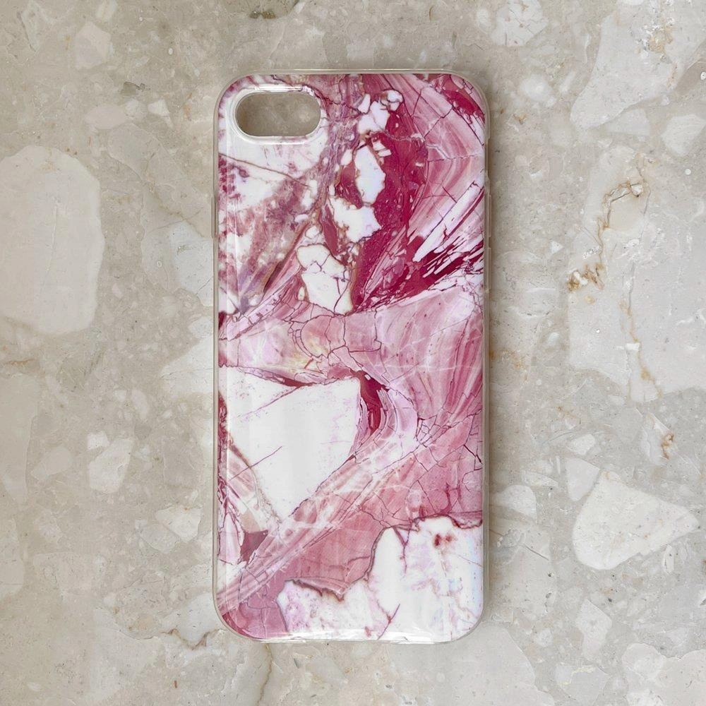 Wozinsky Marble TPU dėklas gelinis marmurinės tekstūros Samsung Galaxy S22 Ultra juodas - Image 9