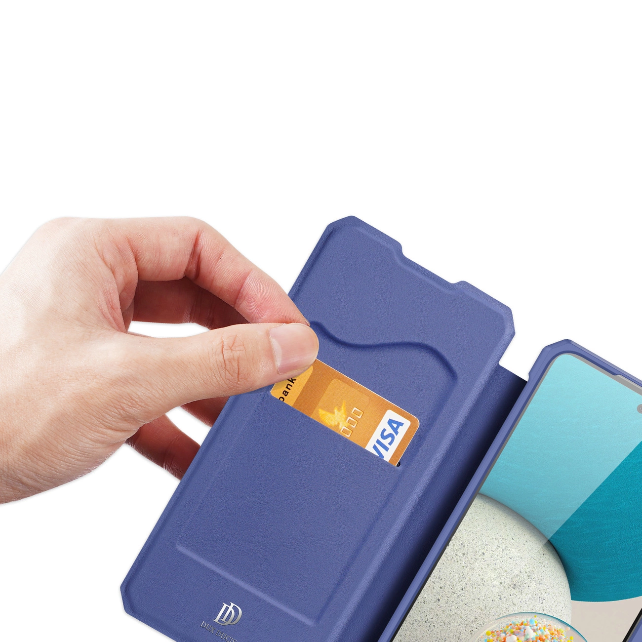 Dux Ducis Skin X dėklas holsteris Samsung Galaxy A73 mėlynas - Image 4