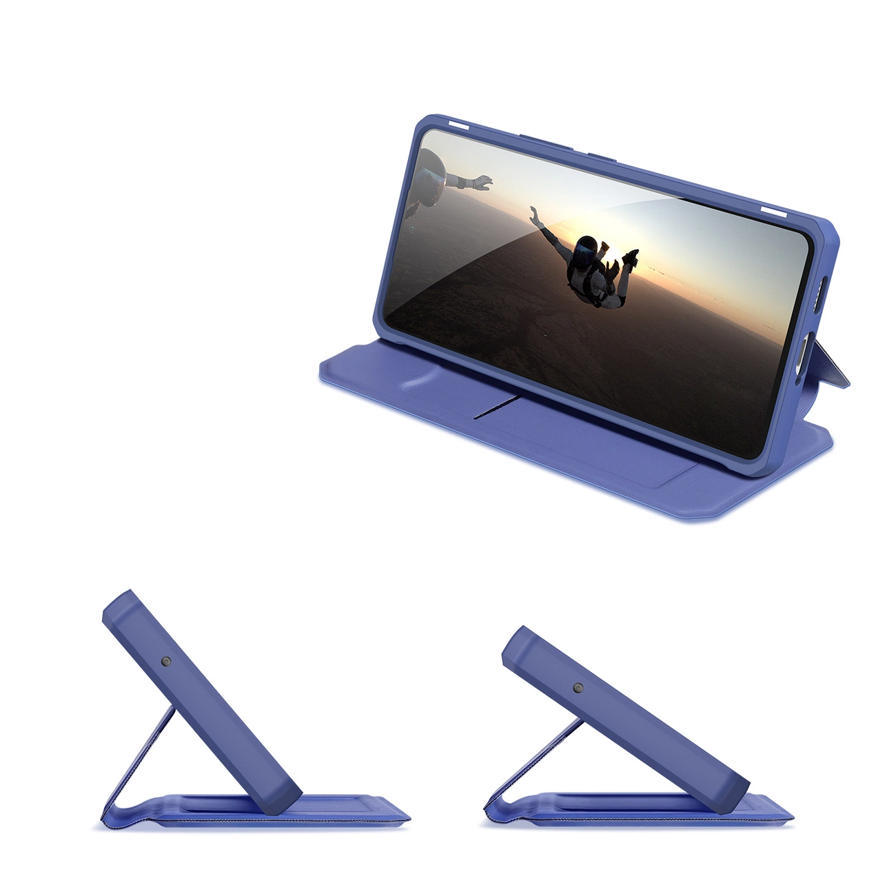 Dux Ducis Skin X dėklas holsteris Samsung Galaxy A73 mėlynas - Image 8