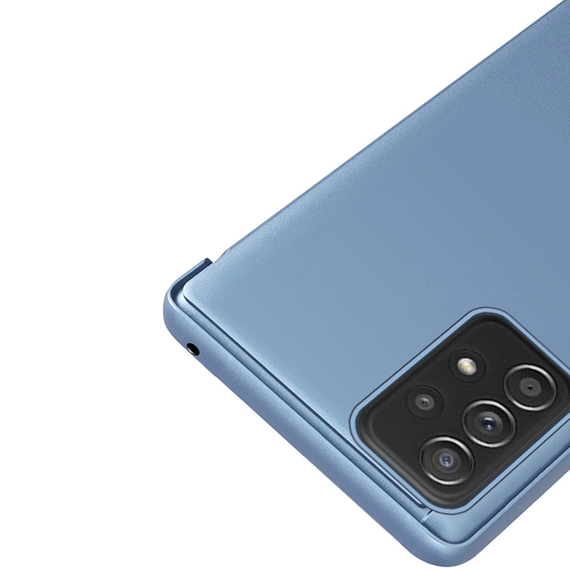 Clear View Case atverčiamas dėklas Samsung Galaxy A73 rožinis - Image 6