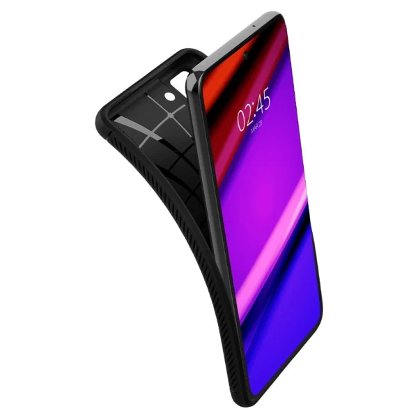 Spigen Rugged Armor dėklas Samsung Galaxy S21 FE - matinė juoda - Image 18