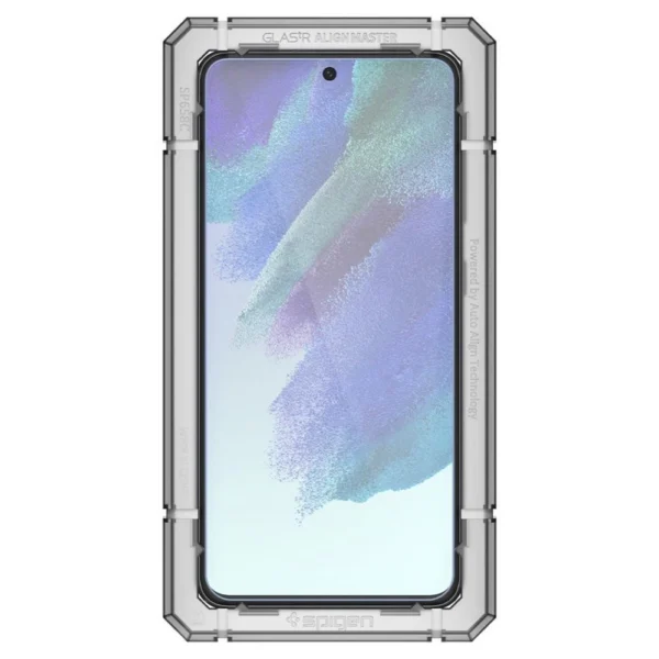 Spigen ALM Glas.tR grūdintas stiklas Samsung Galaxy S21 FE - 2 vnt. - Image 16