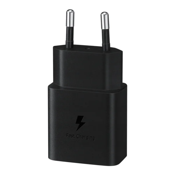 Samsung EP-T1510NBEGEU 15W PD USB-C AFC sieninis įkroviklis - juodas - Image 2