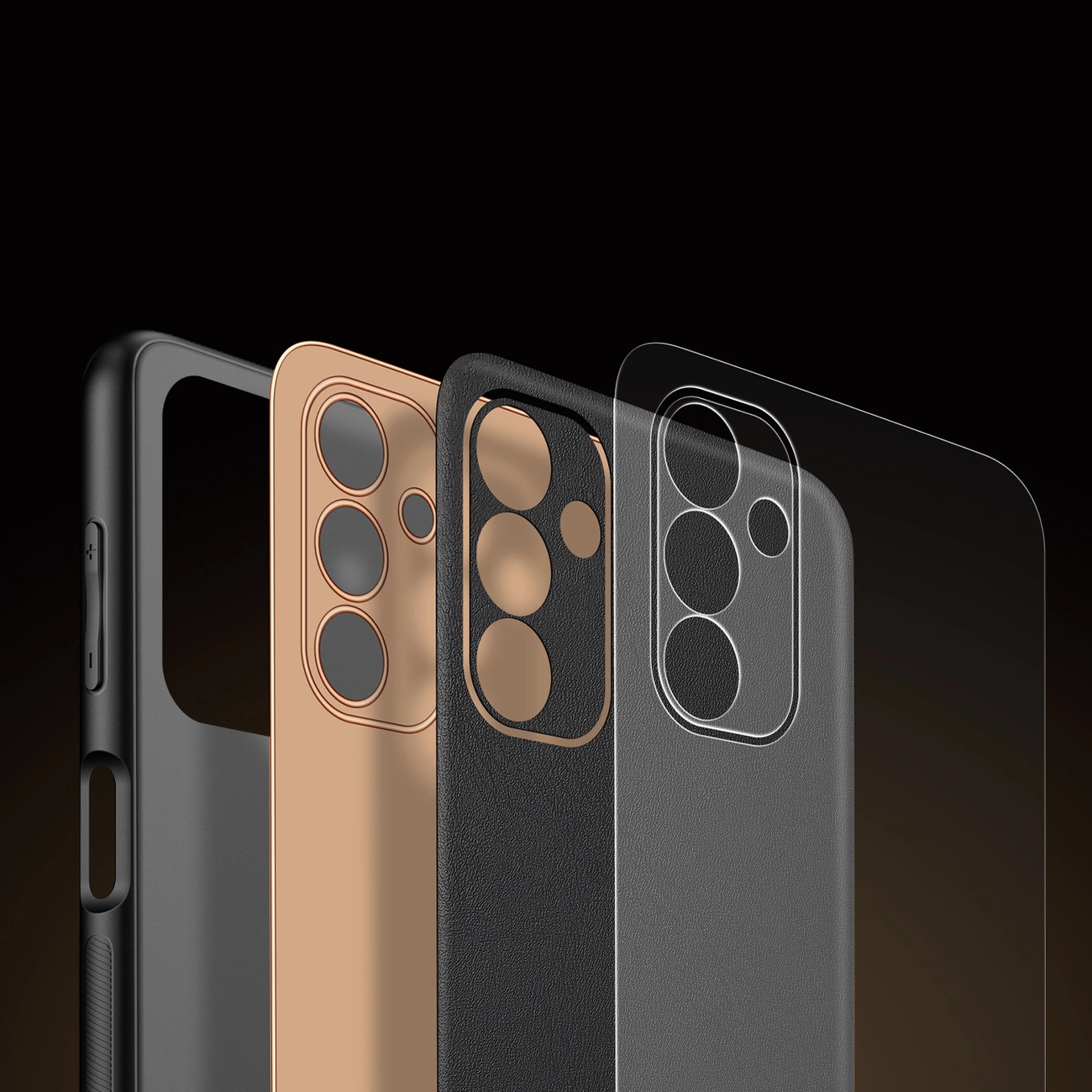 Dux Ducis Yolo elegantiškas ekologiškos odos dėklas Samsung Galaxy A13 5G juodas - Image 10