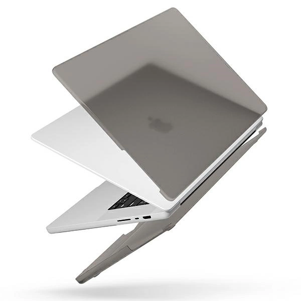 Uniq Claro dėklas MacBook Pro 14'' (2021) - skaidriai pilkas - Image 2