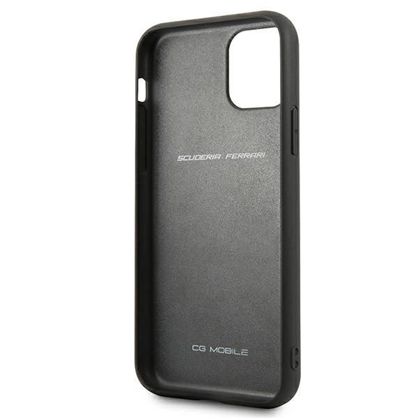 Ferrari FEOBAHCN58RE iPhone 11 Pro 5,8" raudonas/red kietas dėklas Off Track Leather - Image 4
