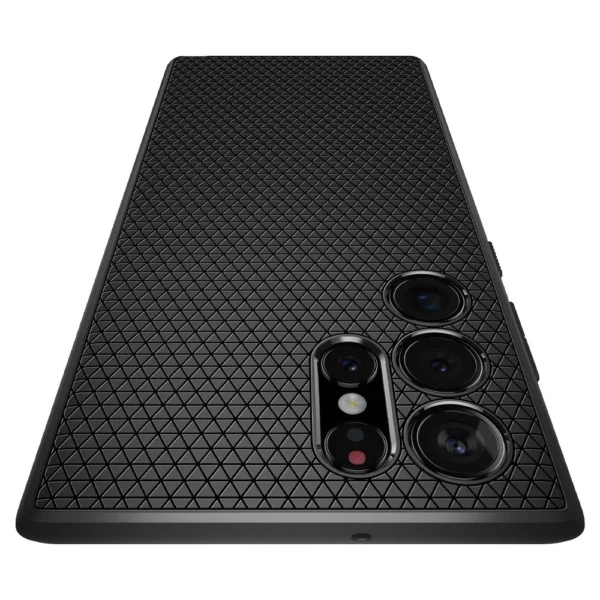 Spigen Liquid Air dėklas Samsung Galaxy S22 Ultra - matinė juoda - Image 2