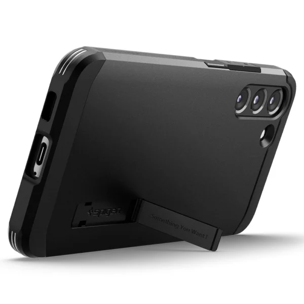 Spigen Tough Armor dėklas Samsung Galaxy S22 - juodas - Image 13