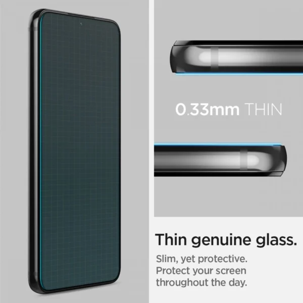 Spigen Glas.tR EZ Fit grūdintas stiklas Samsung Galaxy S22+ - 2 vnt. - Image 12