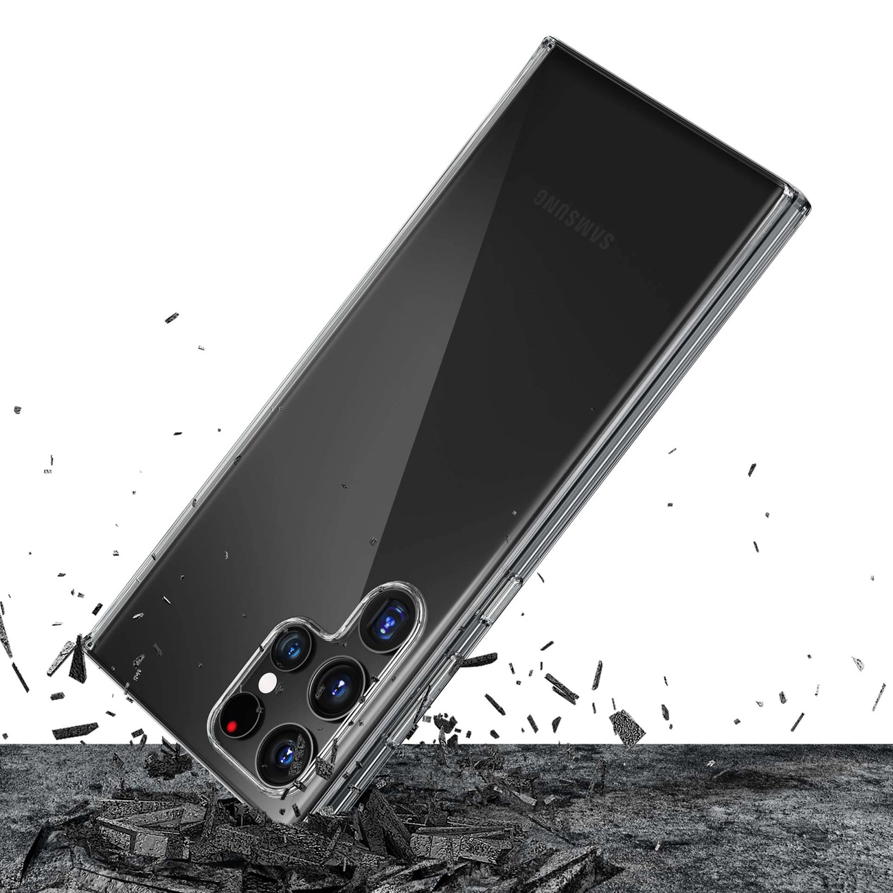 Samsung Galaxy S22 Ultra 5G – 3mk Clear Case - Image 3