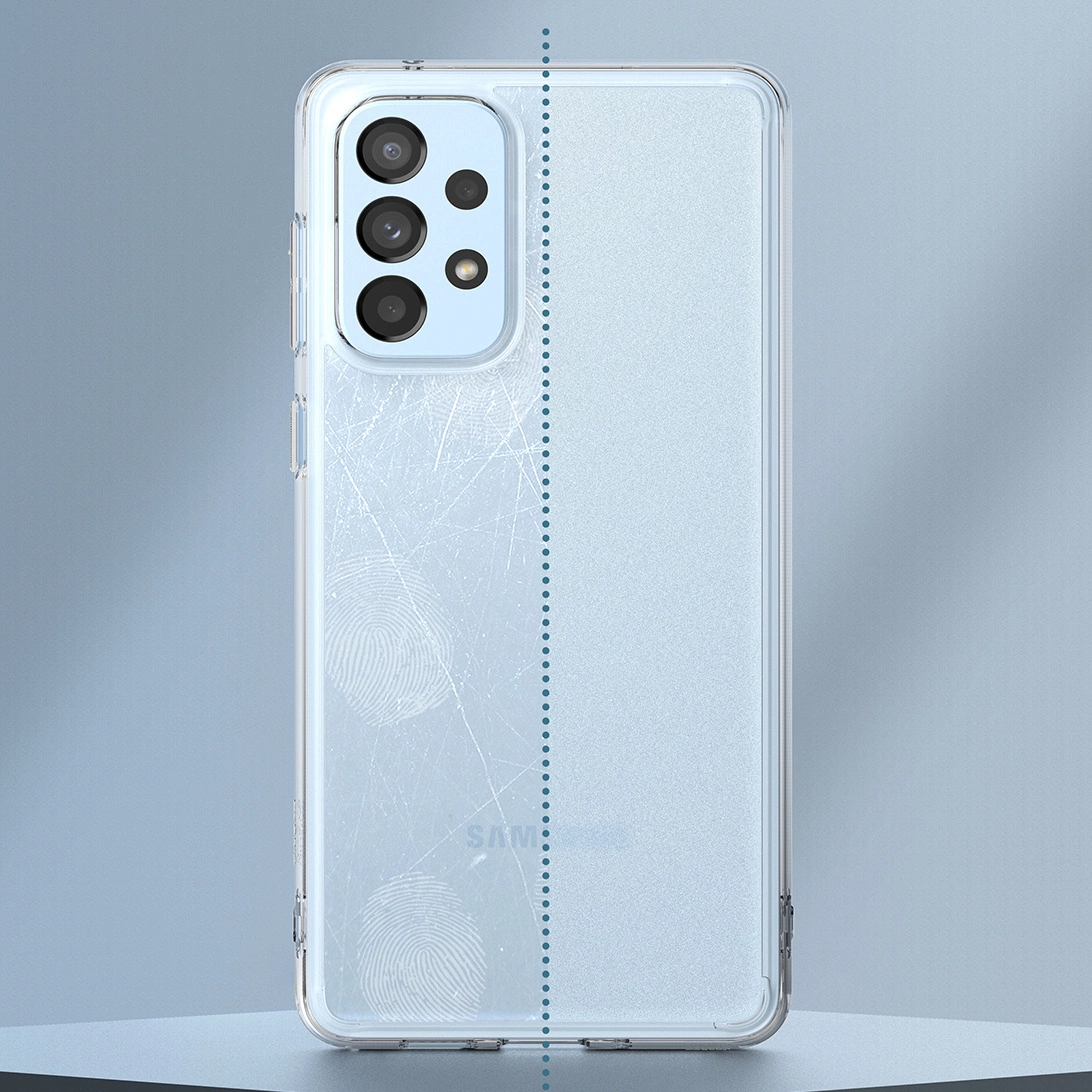 Ringke Fusion Matte TPU dėklas su permatomu geliniu rėmeliu Samsung Galaxy A73 - Image 3