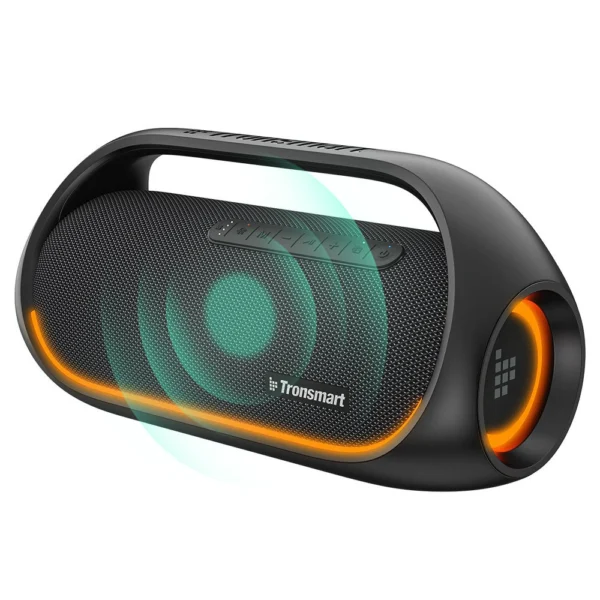 Tronsmart Bang vandeniui atsparus belaidis Bluetooth garsiakalbis 60W su Powerbank funkcija juodas (723928) - Image 2