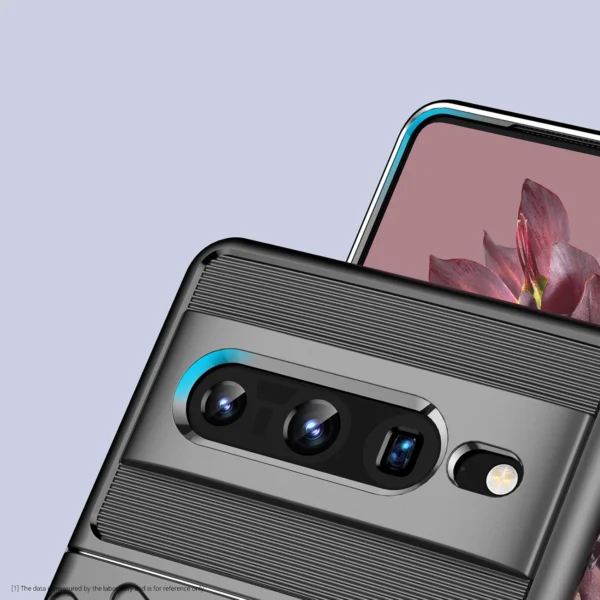 Thunder dėklas lanksčiu armuotu paviršiumi Google Pixel 7 Pro juodas - Image 6