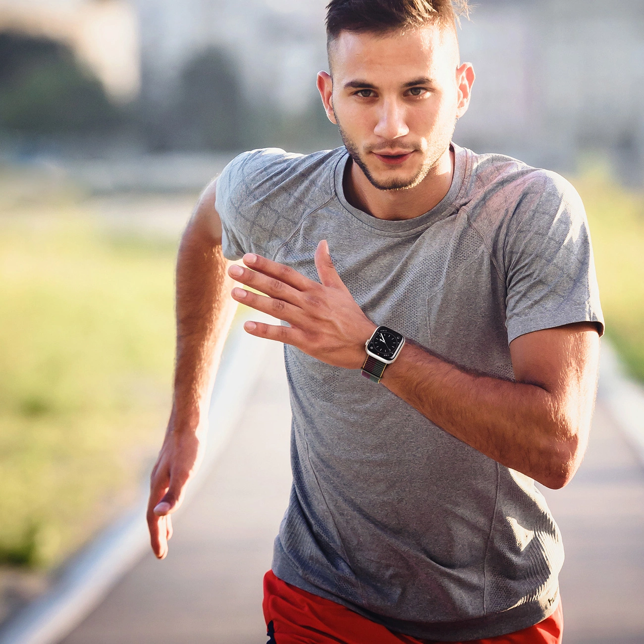 Dux Ducis silikoninė apyrankė Watch 9 / 8 / 7 / 6 / 5 / 4 / 3 / 2 / SE (41 / 40 / 38 mm) žalia (sportinė versija) - Image 3