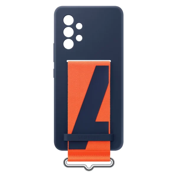 Samsung silikoninis dirželio dėklas Samsung Galaxy A53 5G tamsiai mėlynas (ef-ga536tnegww) - Image 3