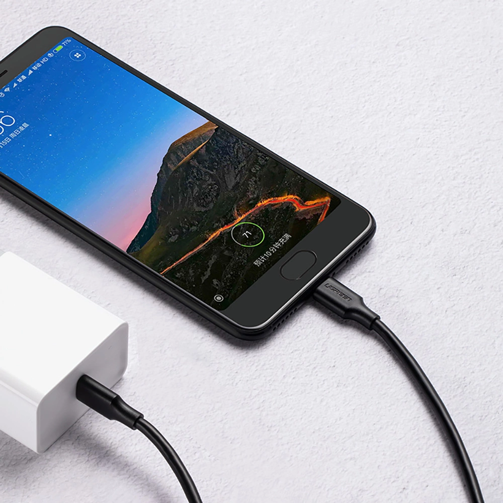 Ugreen US286 USB-C - USB-C PD QC 3A 480Mb/s kabelis 2m - juodas - Image 15
