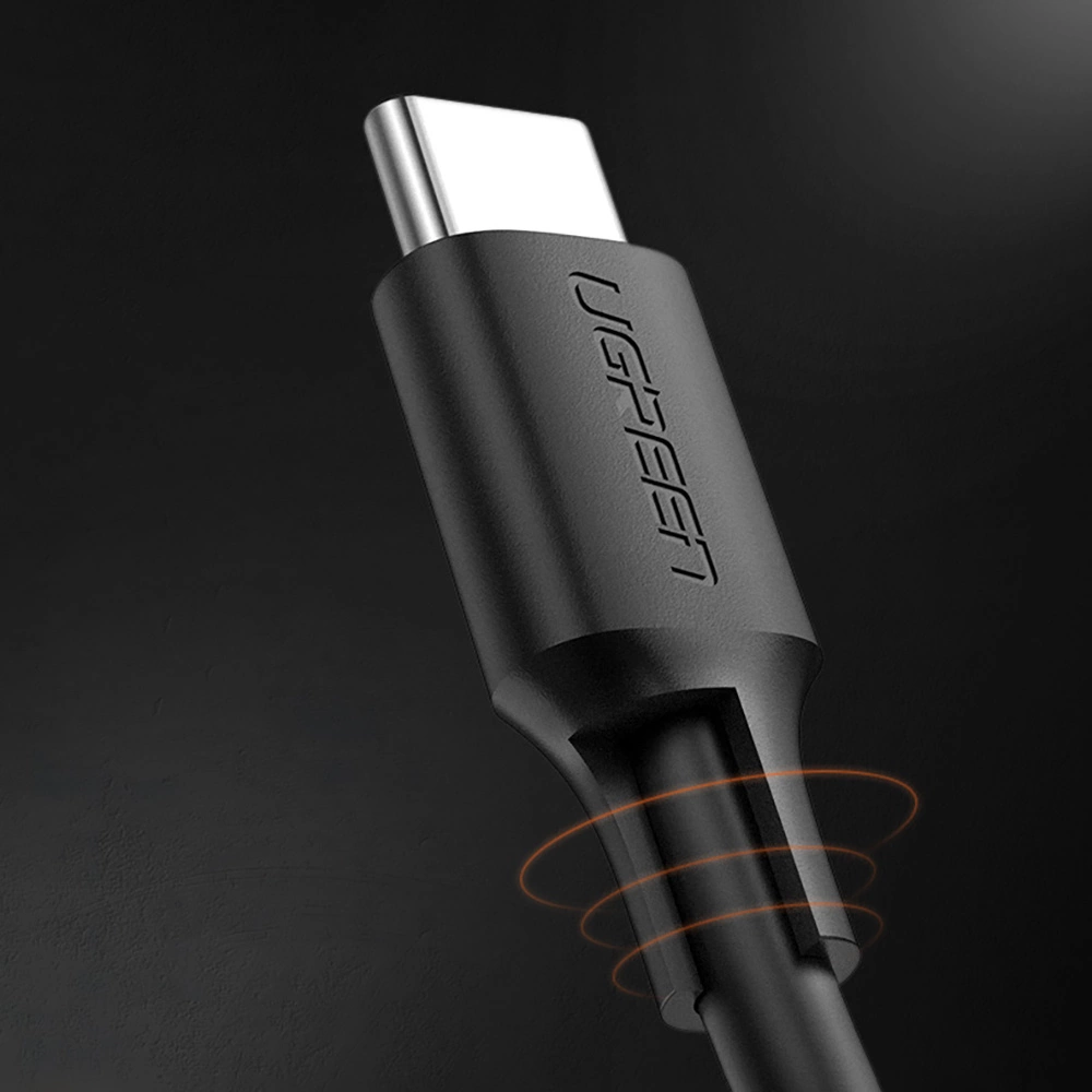 Ugreen US286 USB-C - USB-C PD QC 3A 480Mb/s kabelis 2m - juodas - Image 18