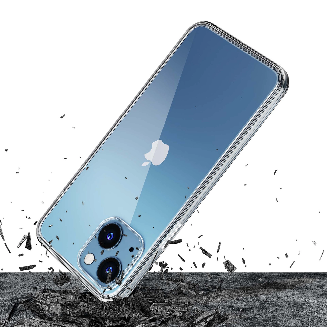Apple iPhone 13 Mini - 3mk Clear Case - Image 3