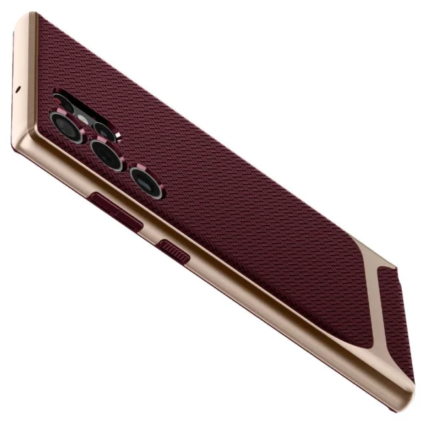Spigen Neo Hybrid dėklas Samsung Galaxy S22 Ultra - bordo - Image 5