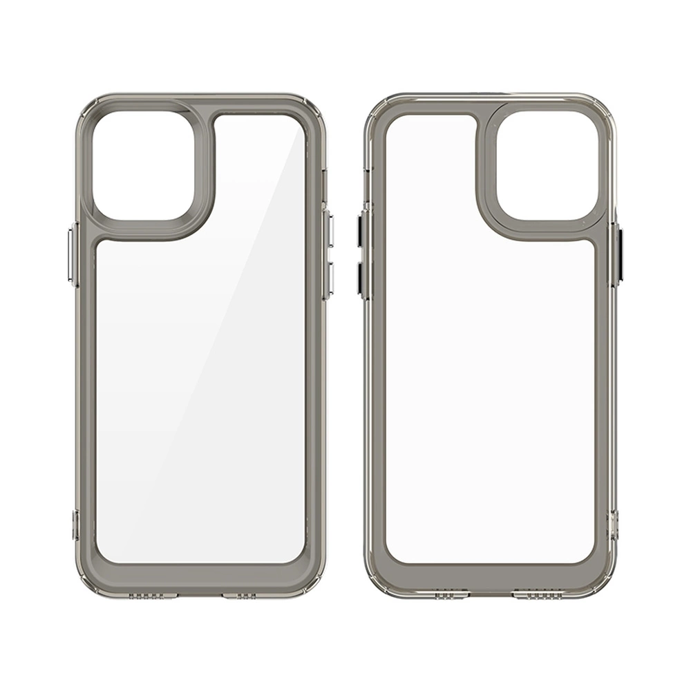 Outer Space dėklas iPhone 12 kietas su geliniu rėmeliu mėlynas - Image 9