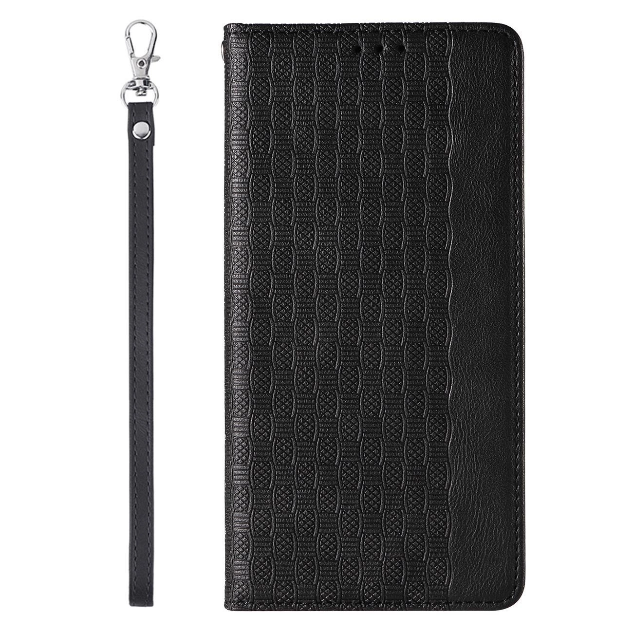 Magnetinis dirželio dėklas iPhone 12 Pro Max piniginė + mini pakabukas juoda - Image 5