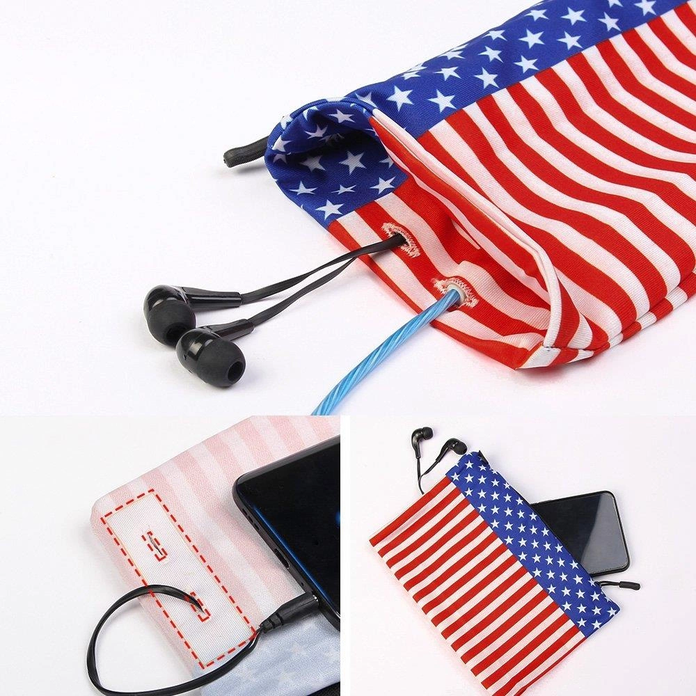 Bėgimo rankos apyrankė telefonui L - rožinė - Image 7