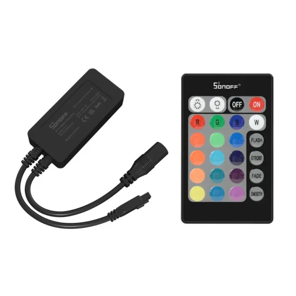 Sonoff L2-5M rinkinys išmanioji vandeniui atspari LED juosta 5 m RGB su nuotoliniu valdymu Wi-Fi maitinimas - Image 4