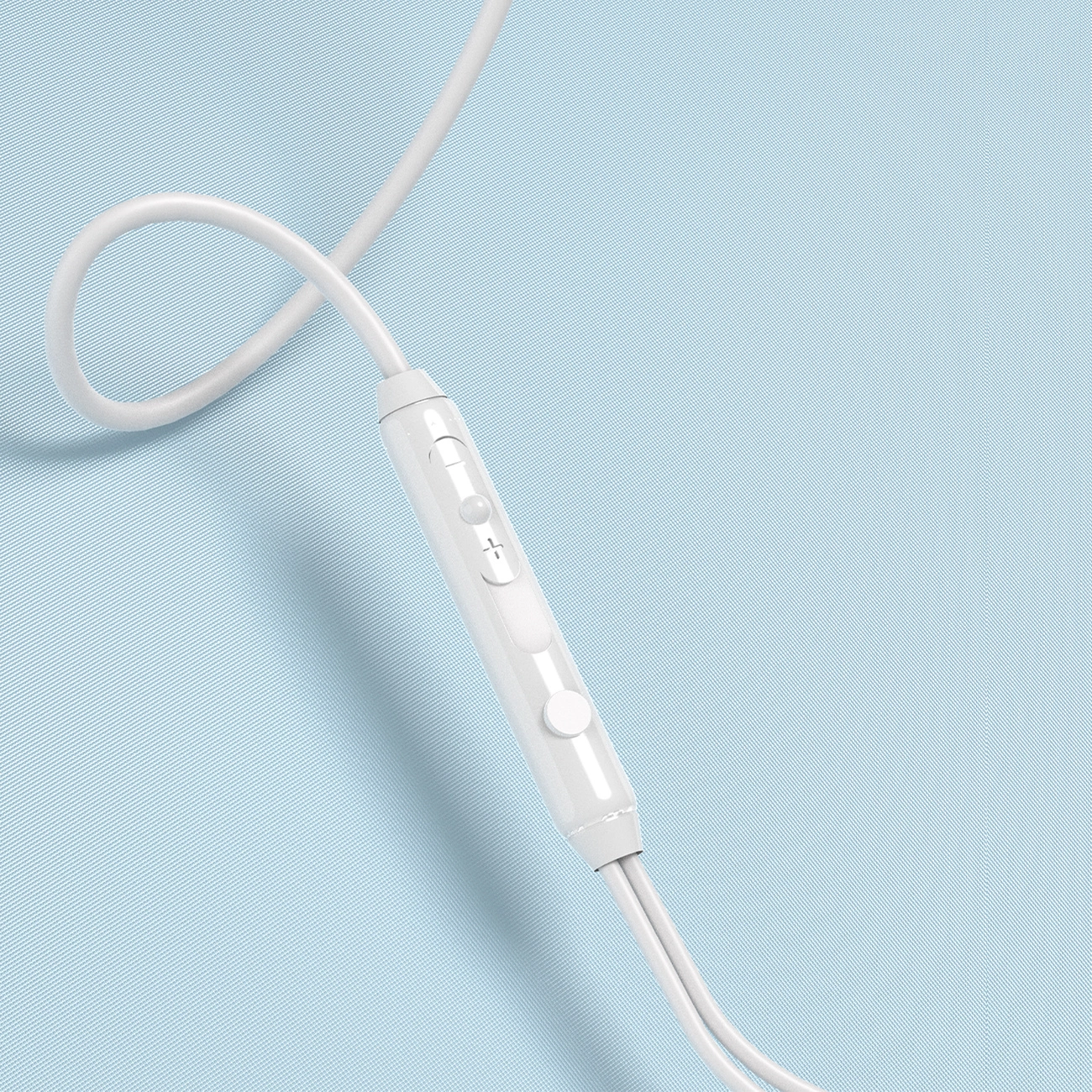 Dudao X3C laidinės USB-C ausinės į ausį 1,2 m - balta - Image 5