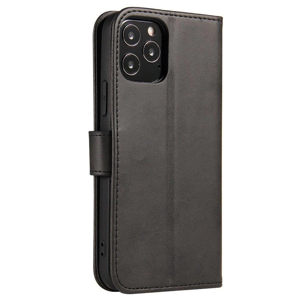 Magnet Case elegantiškas dėklas su atverčiamu dangteliu ir stovėjimo funkcija Motorola Moto G 2022 juodas - Image 2