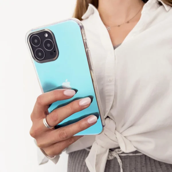 Aurora dėklas Xiaomi Redmi Note 11 neoninis mėlynas gelio dėklas - Image 3