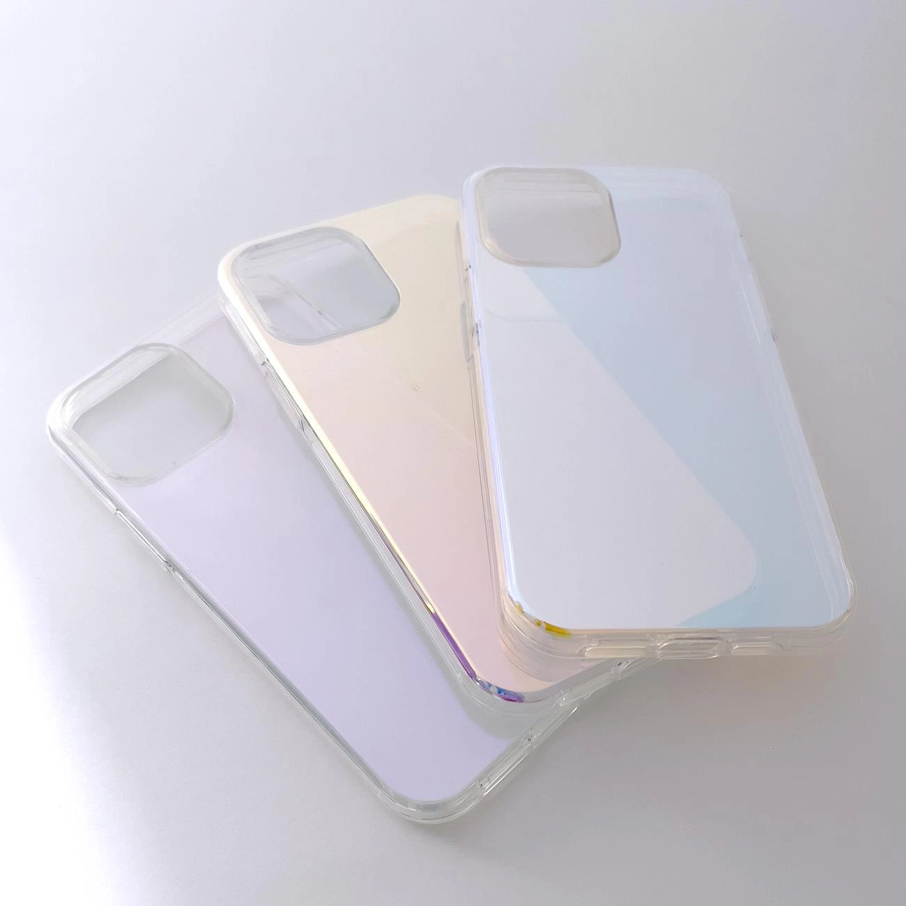 Aurora dėklas iPhone 12 gelio neoninis dėklas auksinis - Image 3