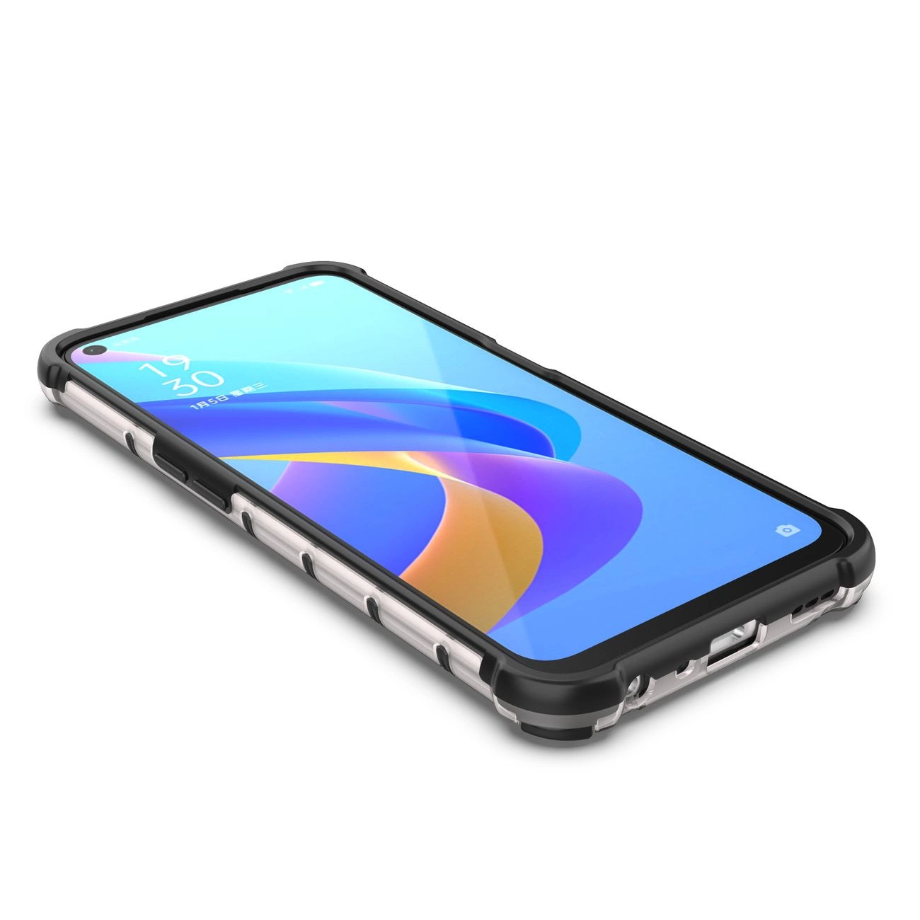 Honeycomb dėklas apsauginis su gelio rėmeliu Oppo A76 / Oppo A36 / Real - Image 10