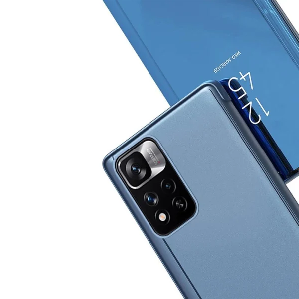 Clear View dėklas Oppo A76 / Oppo A36 / Realme 9i, juodas - Image 2