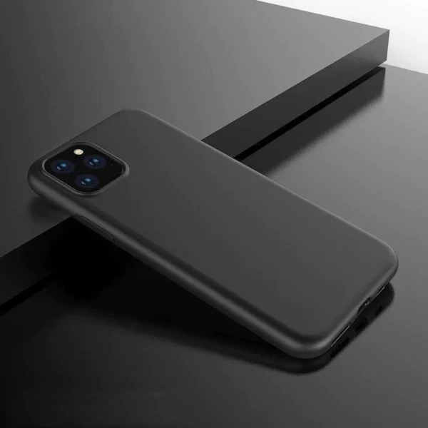 Soft Case lankstus gelio dėklas iPhone 14 Pro, juodas - Image 7